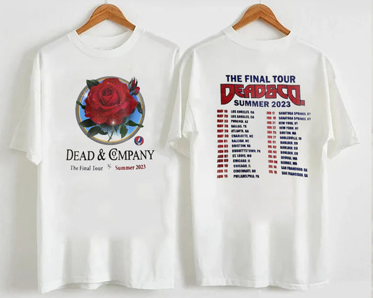 2023 Dead And Company The Final Summer Tour T-Shirt, Dead Co The Final Tour Shirt
