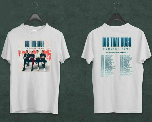 Big Time Rush Pop Band T Shirt,Ideal Gift Big Time Rush Tour 2023 Fans