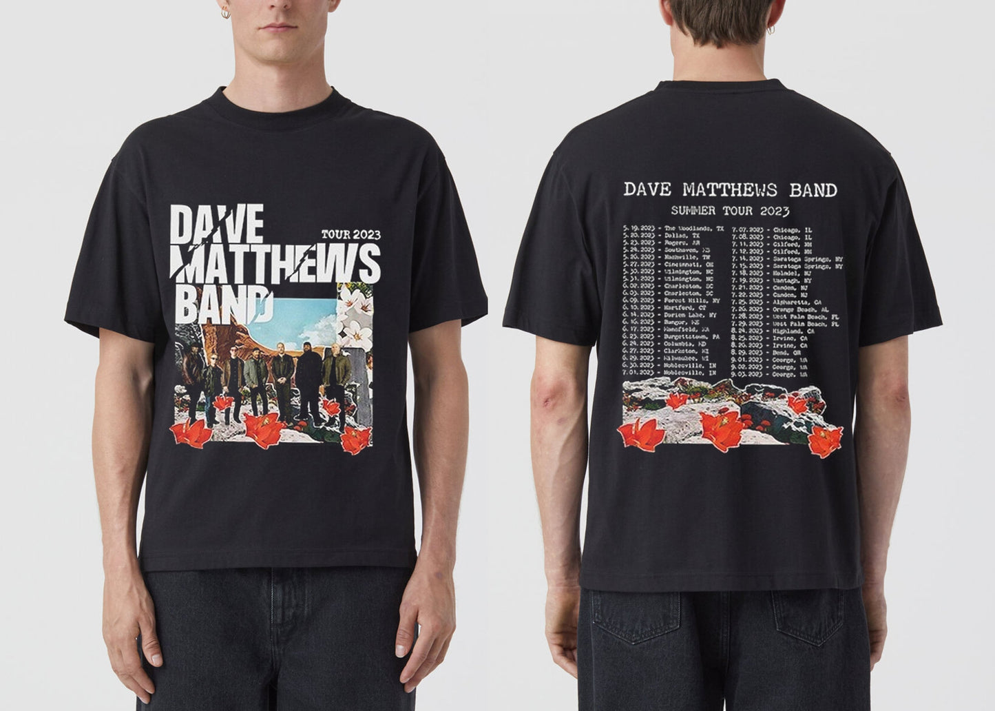 Dave Matthews Band Summer Tour 2023 T- Shirt, Dave Matthews Band T- Shirt