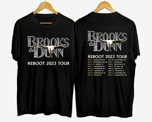 Brooks & Dunn 2023 Tour Shirt , Brooks And Dunn Vintage Country Concert Shirt