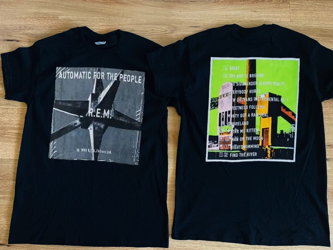 R.E.M. Automatic For The People Tour 1992 T-Shirt