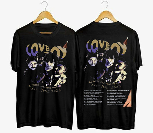 Across The Pond Tour 2023 Shirt, Lovejoy Concert 2023 Shirt, Country Music T-Shirt 2023, Music World Tour T-Shirt