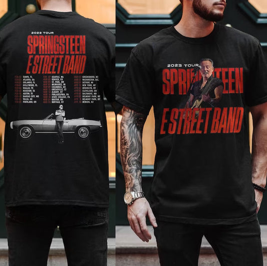 Bruce Springsteen Shirt, Bruce Springsteen Street Band Tour 2023 T-Shirt