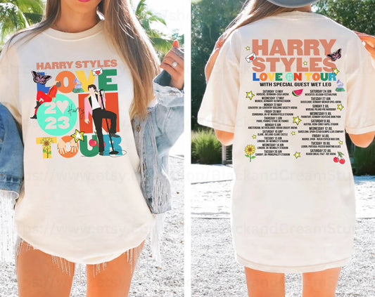 Love On Tour 2023 Shirt, Harry Love On Tour 2023 Tshirt, Harry's House Merch