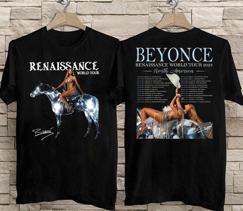 Beyonce Renaissance World Tour 2023 Renaissance World Tour 2023 Shirt ert, Renaissance T-Shirt