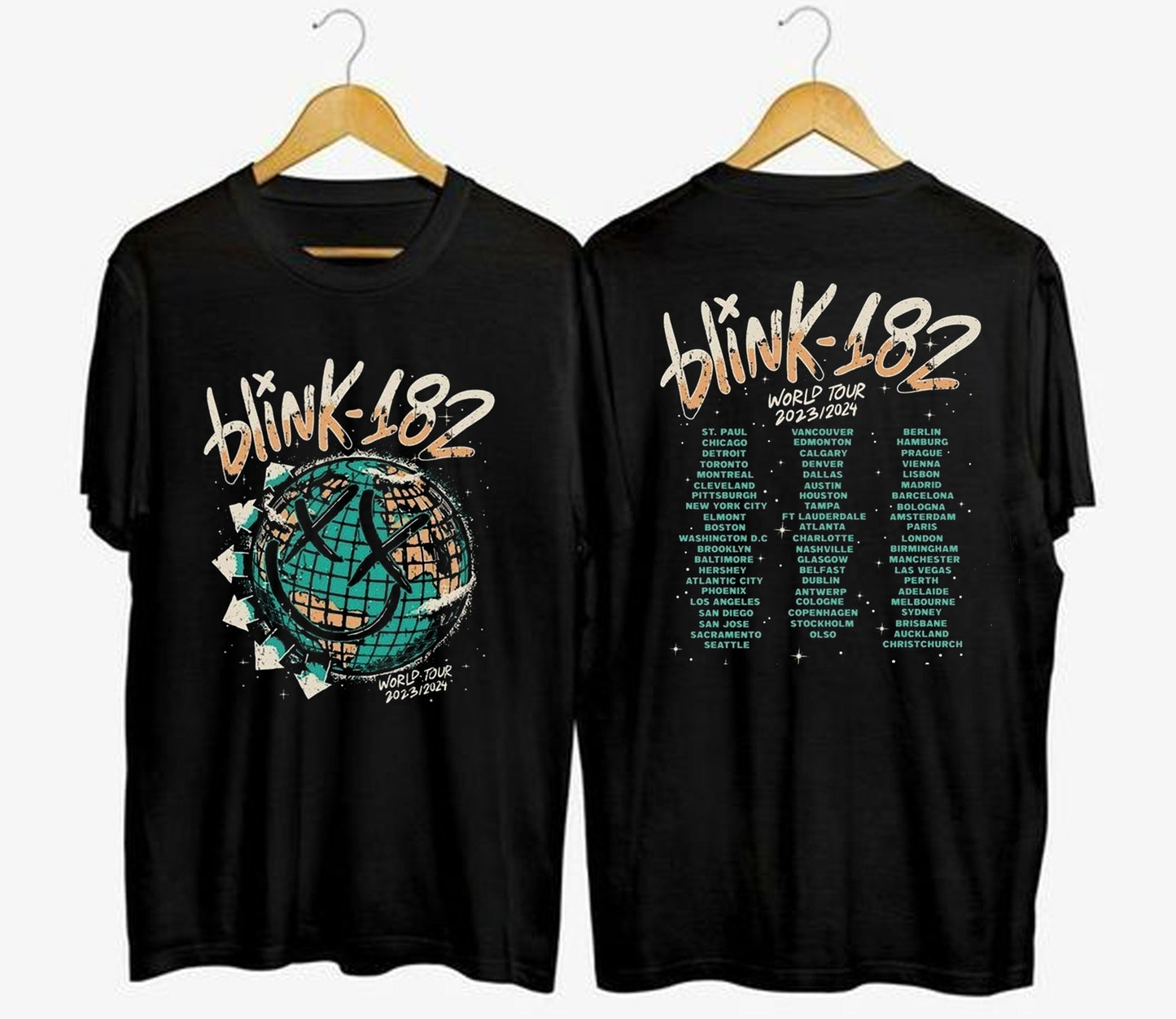 B182 Shirt,182 The World Tour 2023- 2024 Shirt, B182 Tour Merch