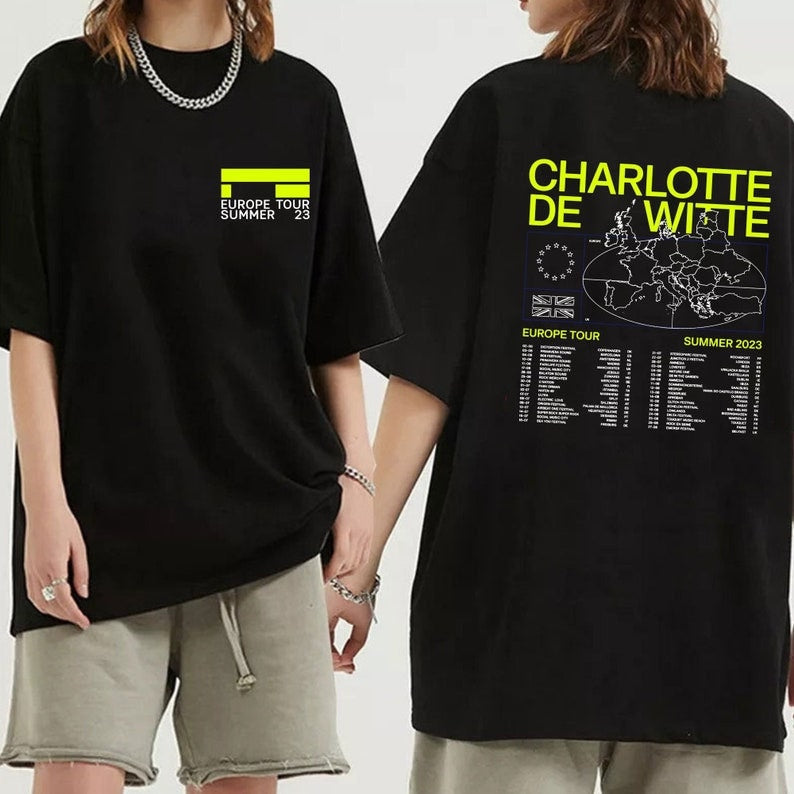 Charlotte de Witte Europe Tour 2023 Shirt, Charlotte de Witte Fan Shirt