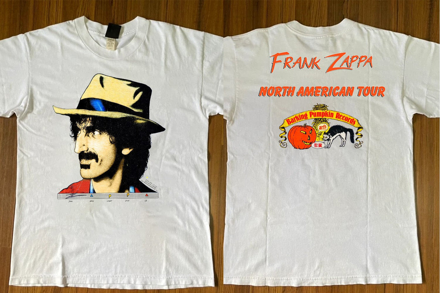 Frank Zappa 1981 You Are What You Is North American Tour T-Shirt