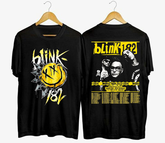 B182 Shirt , B182 World Tour 2023 2024 T-Shirt