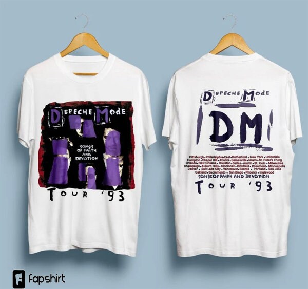 Depeche Mode Memento Mori Tour 2023 T-shirt