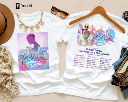 Pink Pink Singer Summer Carnival 2023 Tour Shirt