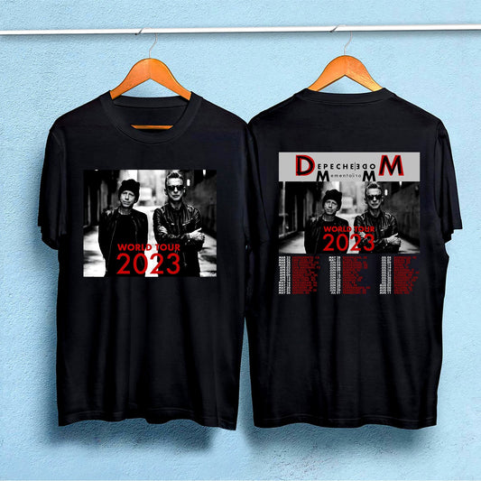 2023 Depeche Mode Violator Tour 2023 T-Shirt, 90s Depeche Mode Rock Band Tour Shirt
