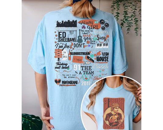 Ed Shee Tour 2023 Bad Habit Shirt, Ed Shee Concert T Shirt, The Mathletics Tour Shirt