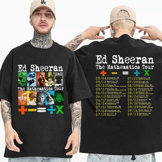 Ed Shee Vintage, Ed Shee The Mathematics Tour 2023 Dates Shirt