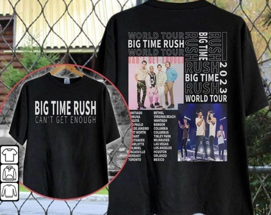 Big Time Rush Band Cant Get Enough Tour Shirt, Big Time Rush Tour 2023 Shirt