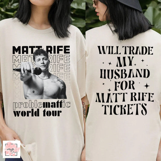 Matt.Rife World Tour Shirt, Matt.Rife Fan Shirt, Problematic World Tour Shirt, Matt.Rife Shirt