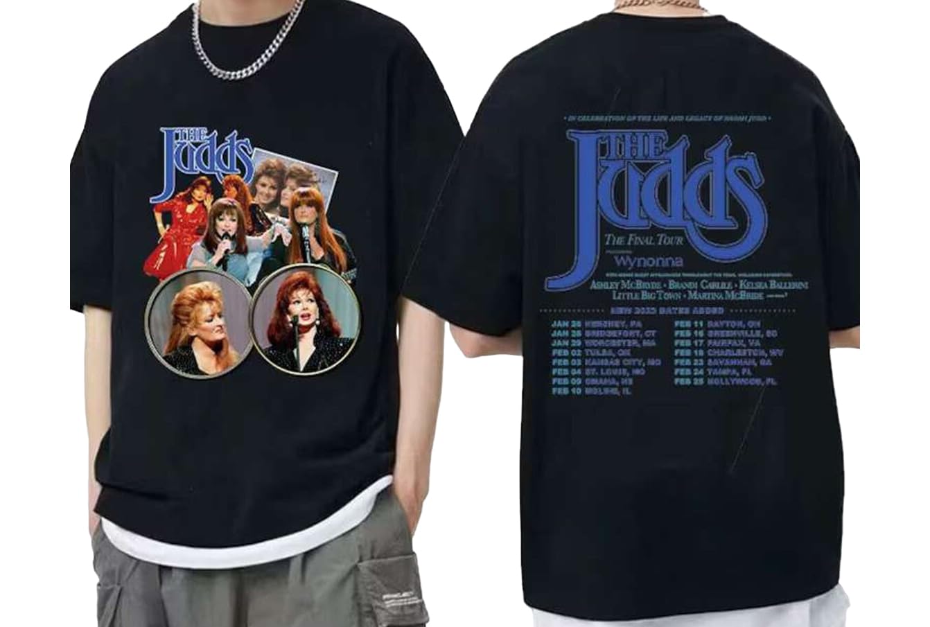 The Judds Final Tour 2023 Concert Music Shirt, The Judds Shirt