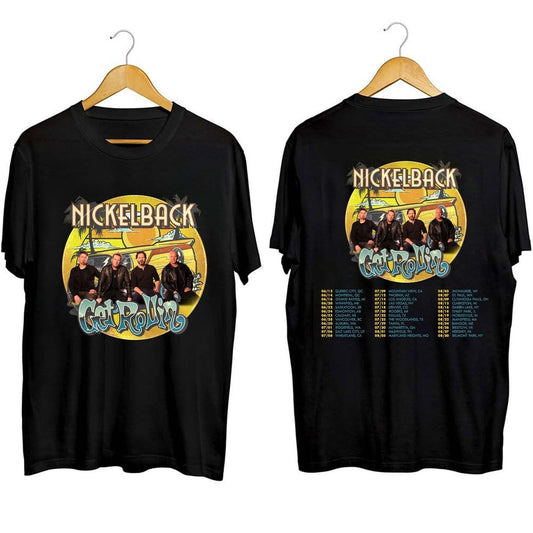 Nickelback Get Rollin' Tour 2023 Shirt