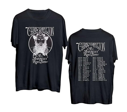 Music Tour Shirt 2023, Music Band Tour 2023 Shirt, Vintage Chris Stapleton Shirt
