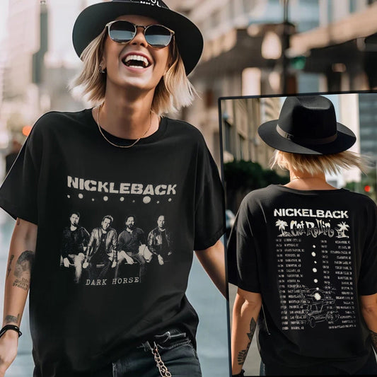 Nickelback Music Shirt, Merch Vintage Get Rollin' Tour 2023