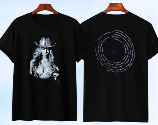 Beyonce Tour 2sides Shirt, Beyonce Tour Shirt, Beyonce Music T-Shirt