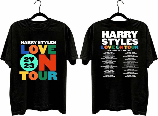 Classic Love On Tour 2023 Double Sides Tshirt, 2023 Music Tour Shirt