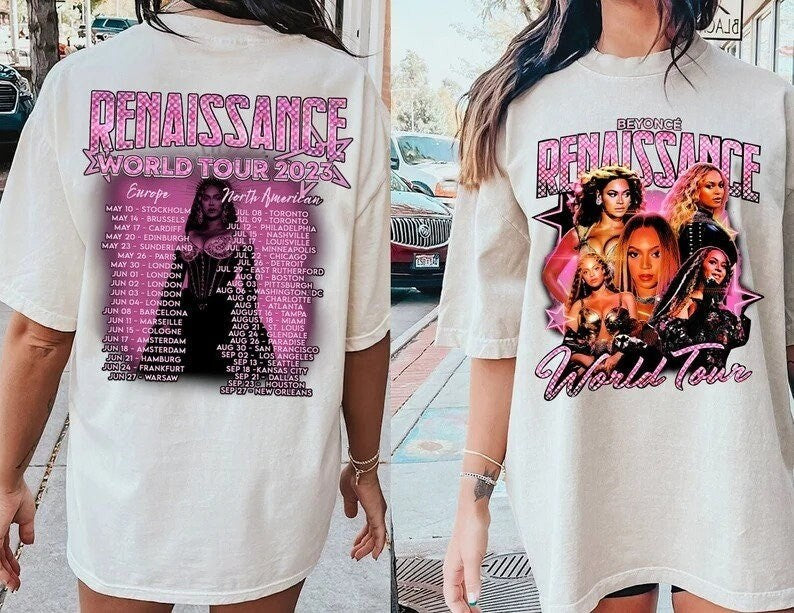 Vintage Beyonce Renaissance Tour Shirt
