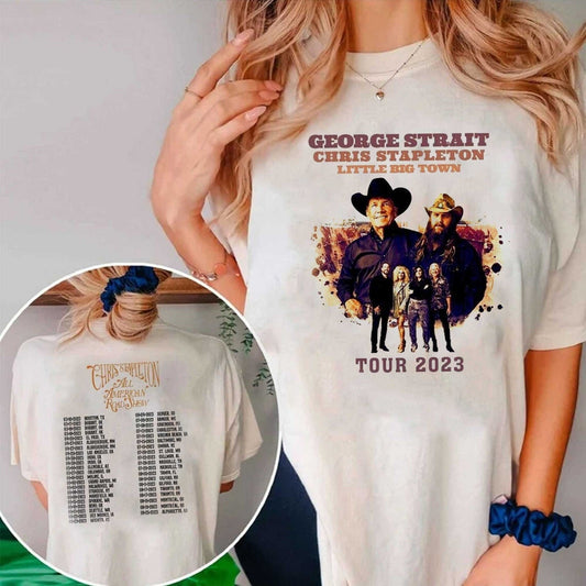 Chris Stapleton Little Big Town Tour Shirt, Chris Stapleton Fan Shirt