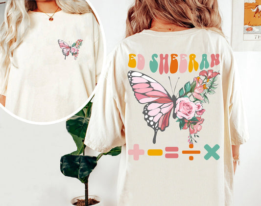 Butterfly Tshirt, The Mathematics World Tour Shirt