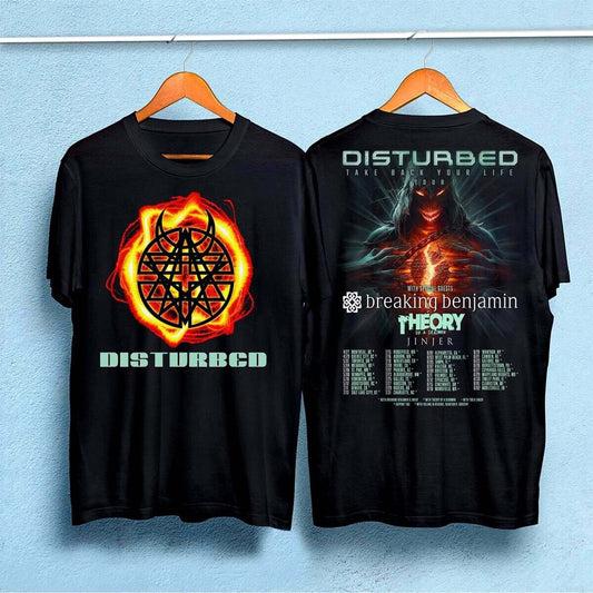 Take Back Your Life Tour Shirt, Disturbed Band Fan Shirt, Disturbed World Tour 2023 Shirt