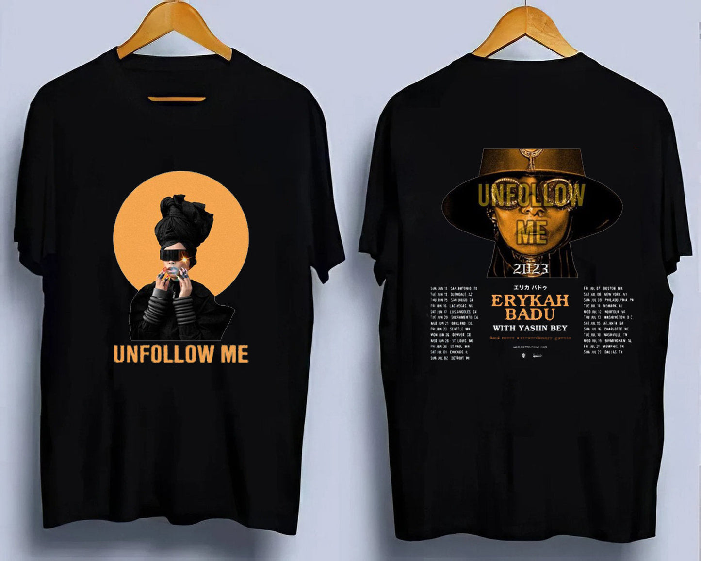 Erykah Badu Unfollow me Tour 2023 Shirt, Erykah Badu Fan Shirt