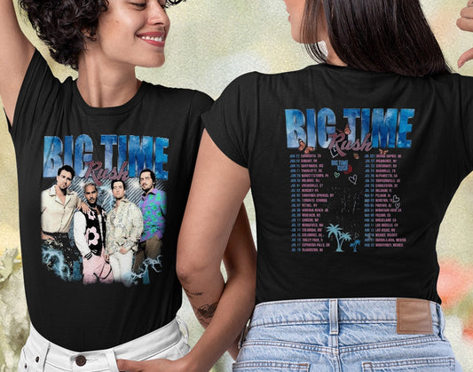 Big Time Rush Can't Get Enough Tour 2023 Shirt, Big Time Rush Shirt