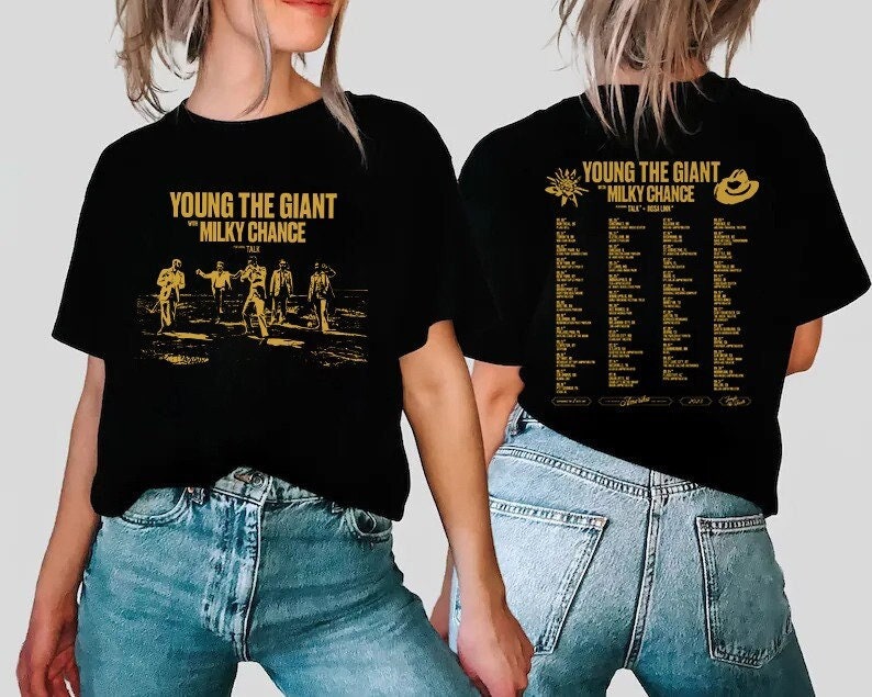 Young the Giant & Milky Chance 2023 Tour Shirt