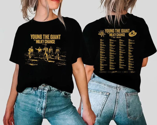 Young the Giant & Milky Chance 2023 Tour Shirt
