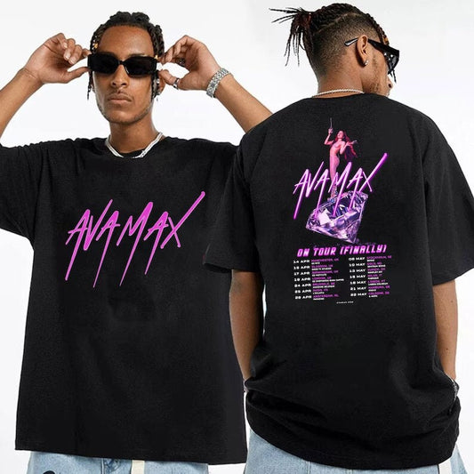 Ava Max New Tour 2023 Shirt, Ava Max 2023 On Tour Finally Shirt, Ava Max Fan Shirt, Diamonds and Dancefloors 2023 Tour Shirt