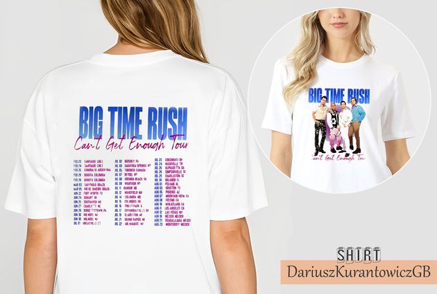 90s Vintage Big Time Rush Band Shirt, Big Time Rush Vintage Shirt Music