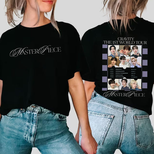 Cravity World Tour 2023 Shirt. Cravity Master Piece Tour tshirt