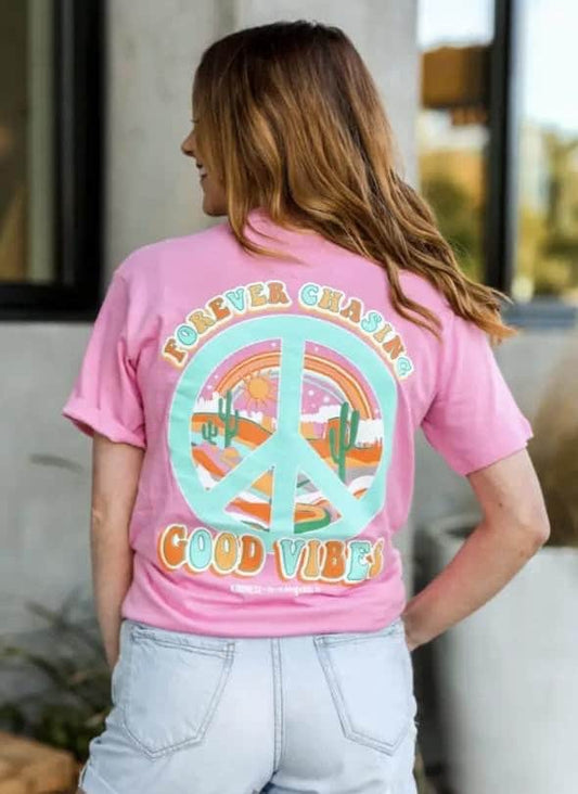 Forever chasing Good V tee shirt