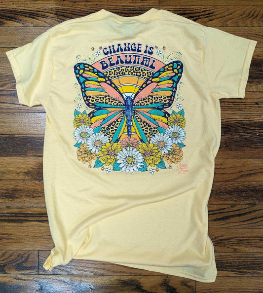 Sassy Frass Change is beautiful tee shirt