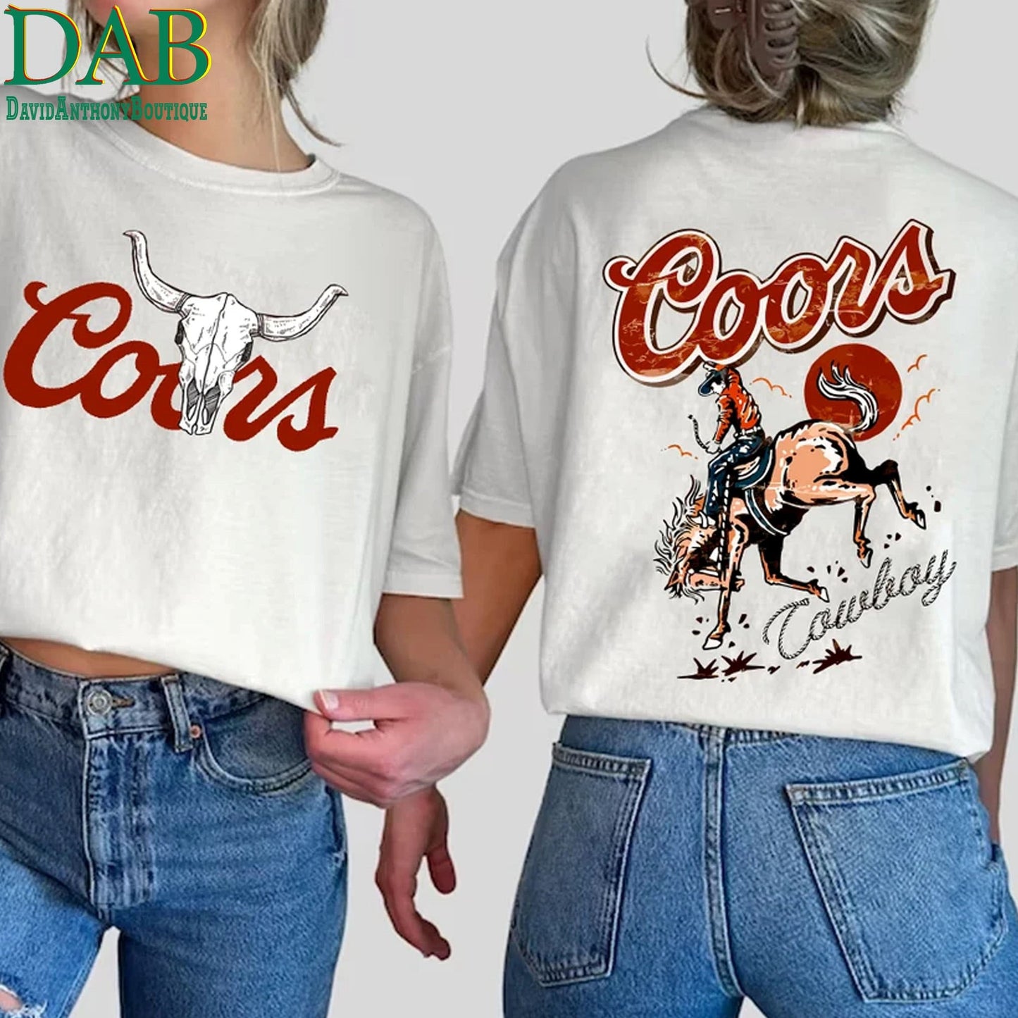 CCOORS Cowboy T-Shirt, CCOORS Banquet Western Shirt Country Cowboy Gifts