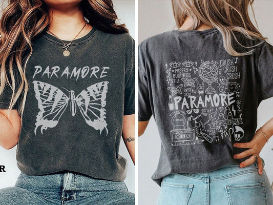 Paramore Tour Doodle Art Shirt