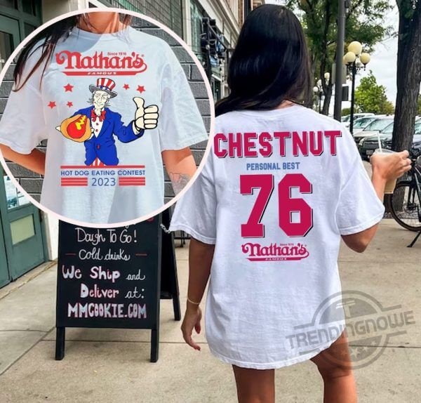 Nathans Hot Dog Eating Contest 2023 Joey Chestnut Shirt