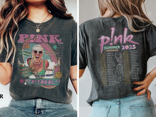 Comfort Colors Pink Music Shirt, Trustfall Album Vintage Graphic T Shirt