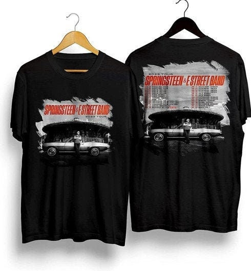Bruce Springsteen Tour 2023 TShirt, Gifts For Dad, Father's Day, Gifts For Fans.