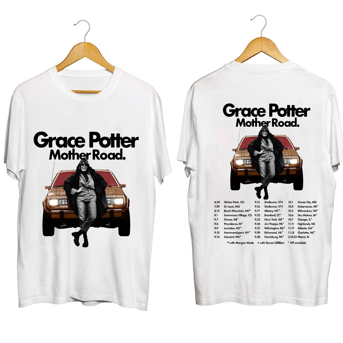 Grace Potter Mother Road 2023 Tour Shirt