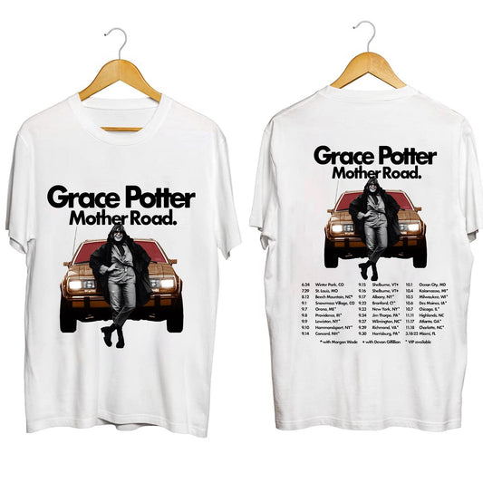 Grace Potter Mother Road 2023 Tour Shirt