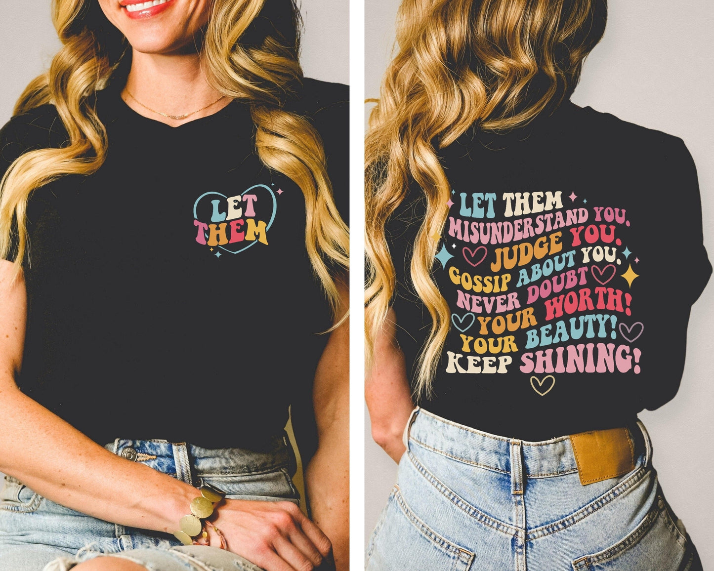Let Them Misunderstand You T-shirt, Mental Health Matters Tee, Judge You, Gossip About You Shirt