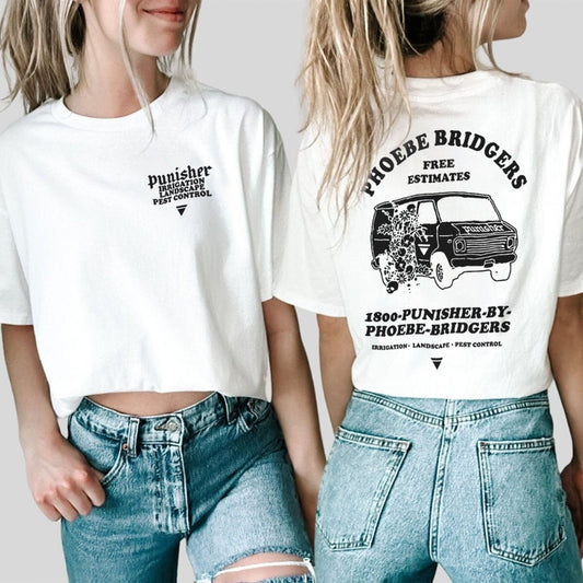 Aesthetic Phoebe Bridger Punisher shirt