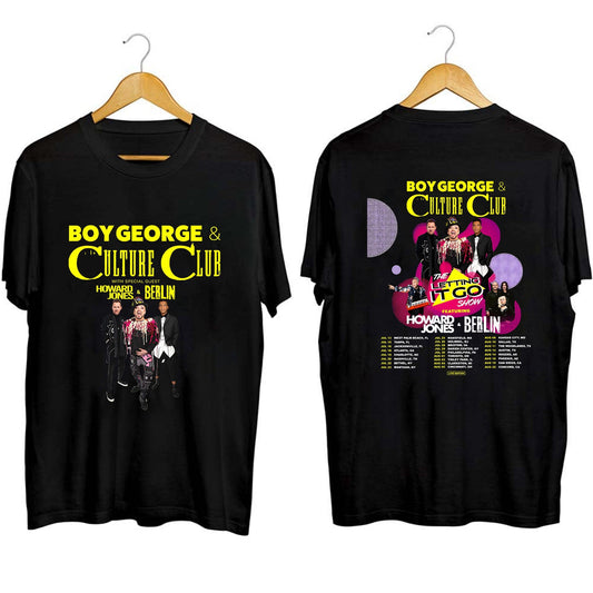 Boy George With Culture Club, Howard Jones 2023 Tour Shirt