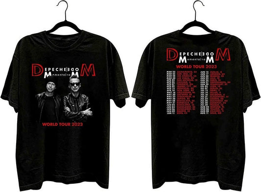 Depeche Mode Memento Mori World Tour 2023 Tshirt, Depeche Mode Tour 2023 Tshirt